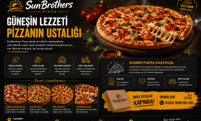 SunBrothers Pizza: Taze Hamur ve Gerçek Lezzet
